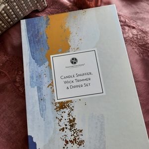 Huntington Home Candle Snuffer, Wick Trimmer & Dipper Set - Black